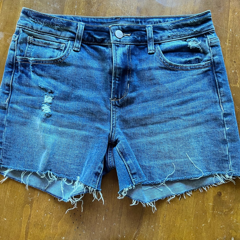 Joe's Jeans - the 4” Ozzie - Women's Distressed Cutoff Jean Shorts Size 27